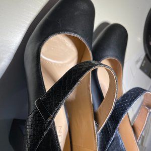 Naturalizer Black Mary Jane Heels 7.5 -